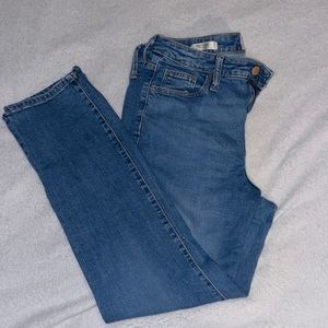 High Rise Straight Jeans